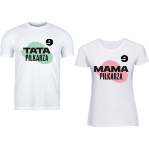 Tata i mama piłkarza komplet