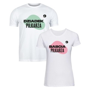 Babcia i Dziadek piłkarza komplet 