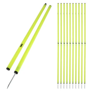 Tyczka slalomowa składana – 10 szt. + torba