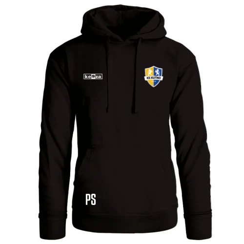 czarna bluza bawełniana kangurka przód.webp