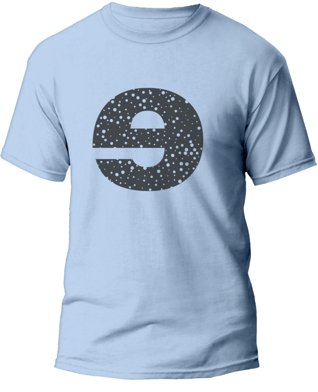 Koszulka bawełniana z czarnym nadrukiem