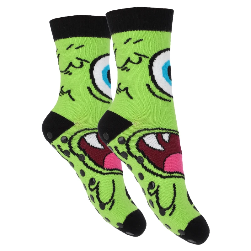 Skarpetki dziecięce antypoślizgowe Potworki