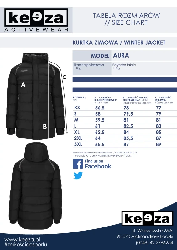 Kurtka zimowa Aura