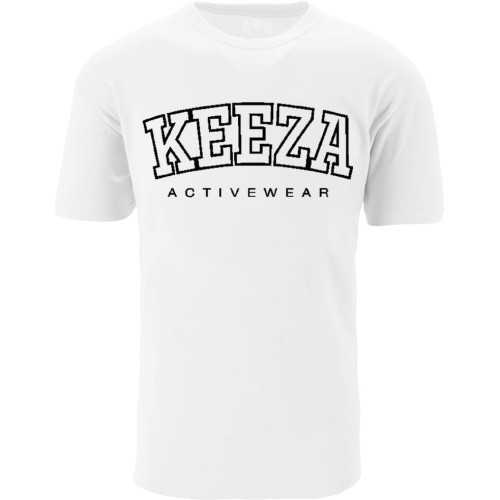 T-shirt biały keeza active