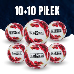 20 piłek treningowych KITARA r. 4 (10 za 50%)