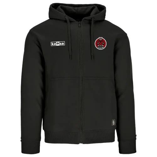 Bluza bawełniana rozpinana czarna MA-KO SPORT