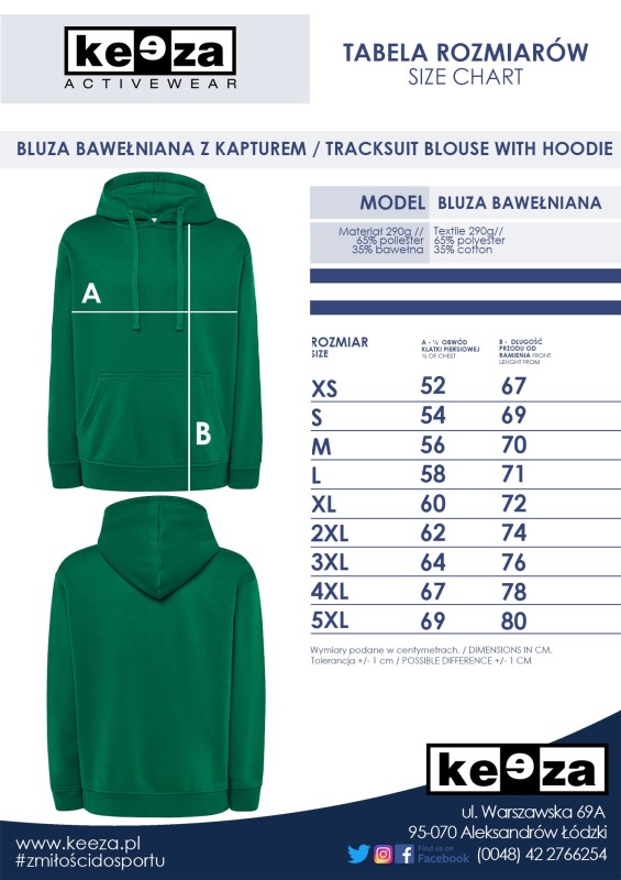 Bluza z kapturem Polska