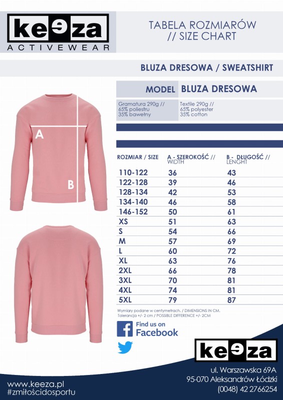 Bluza KEEZA Basic Bordo