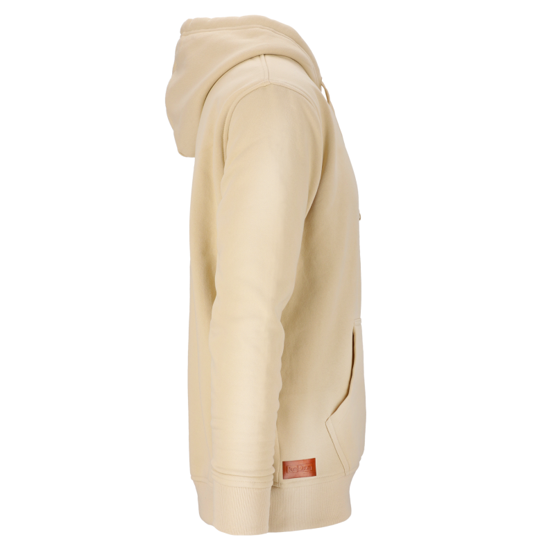 Bluza basic sand z kapturem