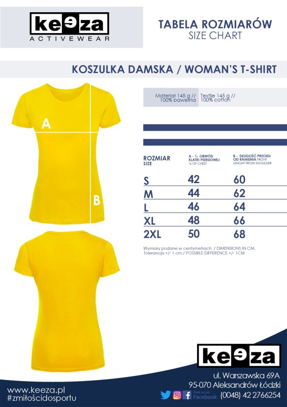 Koszulka damska Kocham Polskę