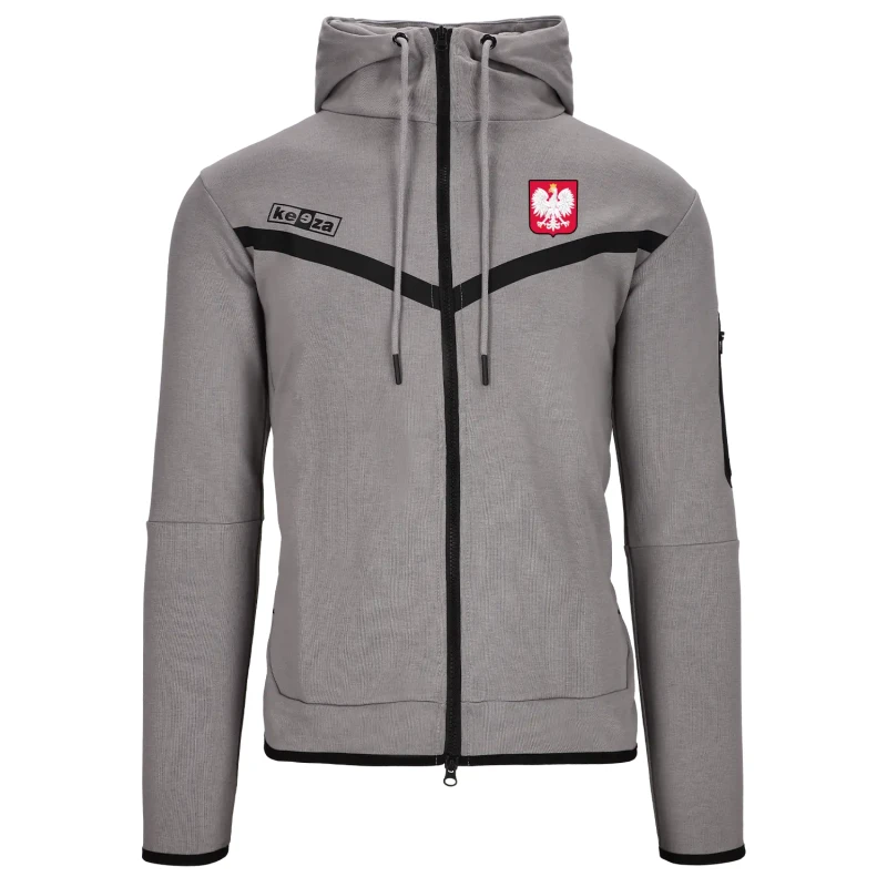 Bluza z kapturem i suwakiem Polska
