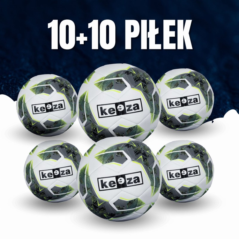 20 piłek treningowych VESTA r. 4 (10 za 50%)