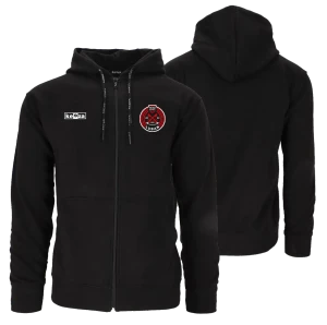 Bluza bawełniana rozpinana czarna MA-KO SPORT