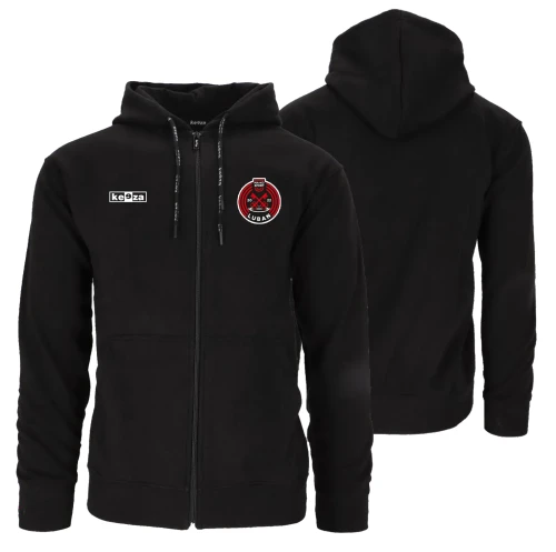 Bluza bawełniana rozpinana czarna MA-KO SPORT