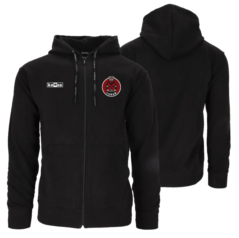 Bluza bawełniana rozpinana czarna MA-KO SPORT