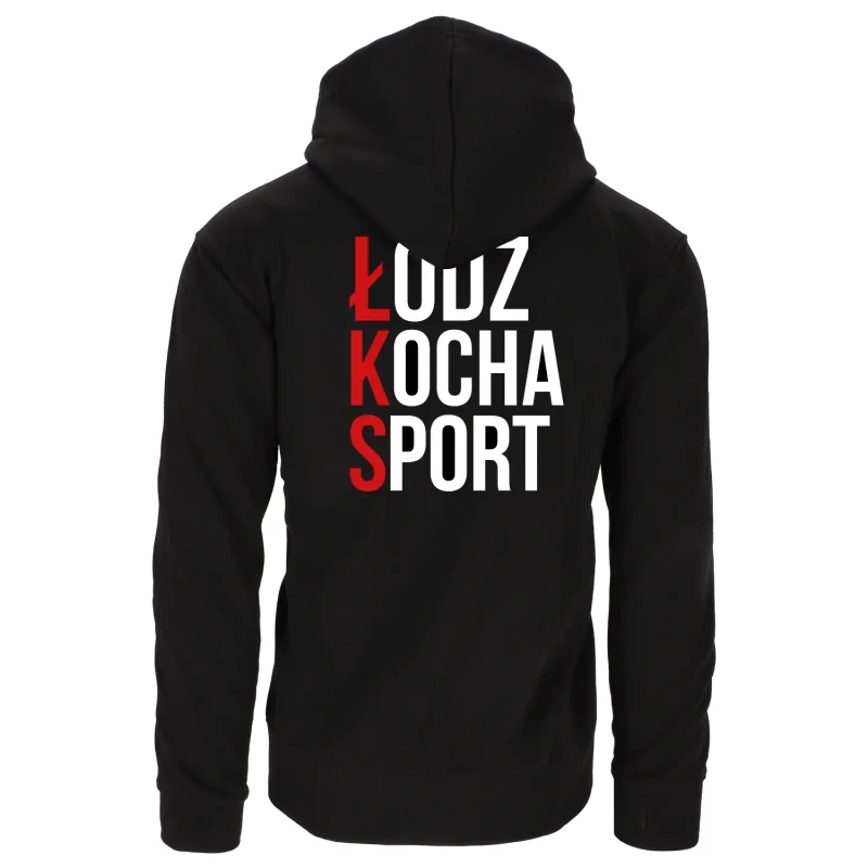Bluza bawełniana rozpinana Łódź Kocha Sport