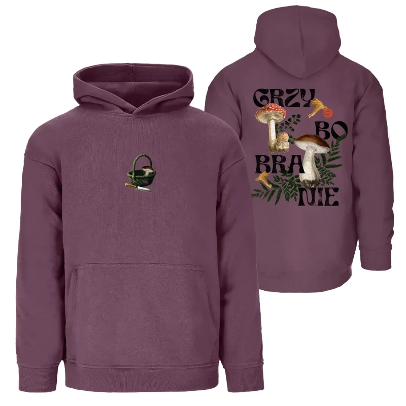 Bluza oversize Grzybobranie
