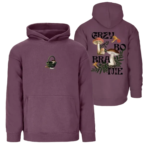 Bluza oversize Grzybobranie