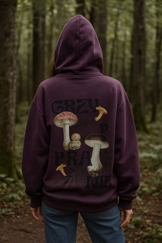 Bluza oversize Grzybobranie