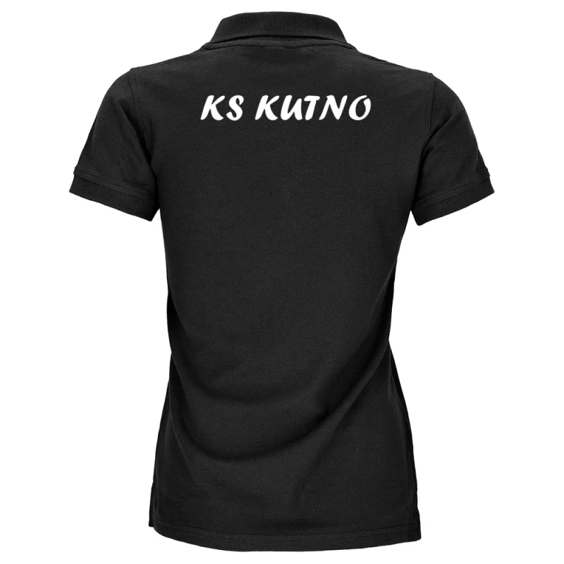 Koszulka Polo bawełniana damska tył.webp