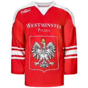 Bluza hokejowa reprezentacji Polski - czerwona