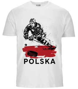 Koszulka bawełniana Hokej Polska