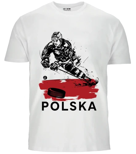 Koszulka bawełniana Hokej Polska