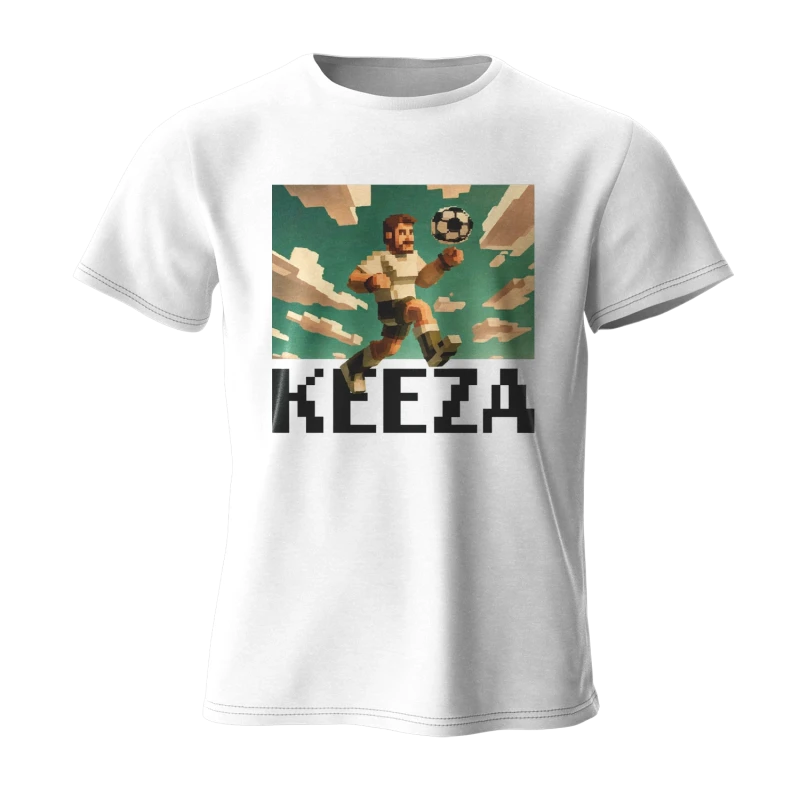 Koszulka bawełniana Keeza pixele