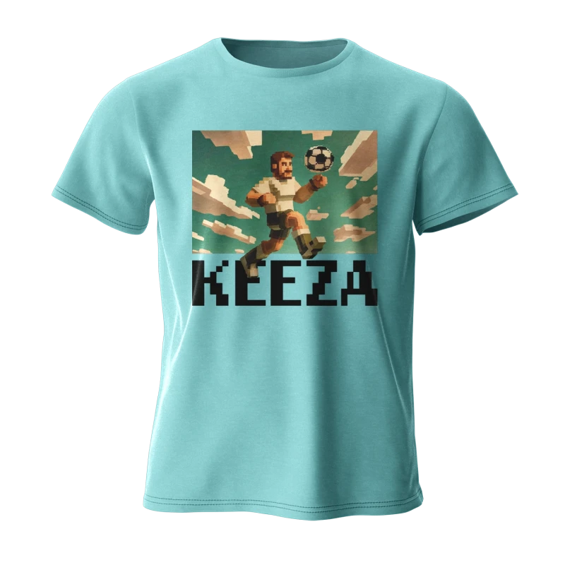 Koszulka bawełniana Keeza pixele