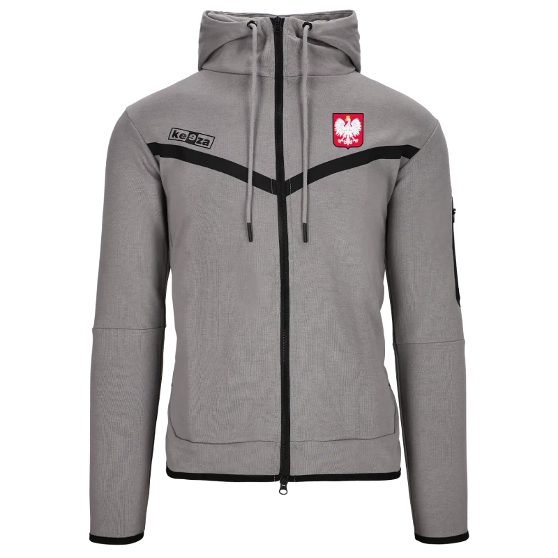 Bluza z kapturem i suwakiem Polska