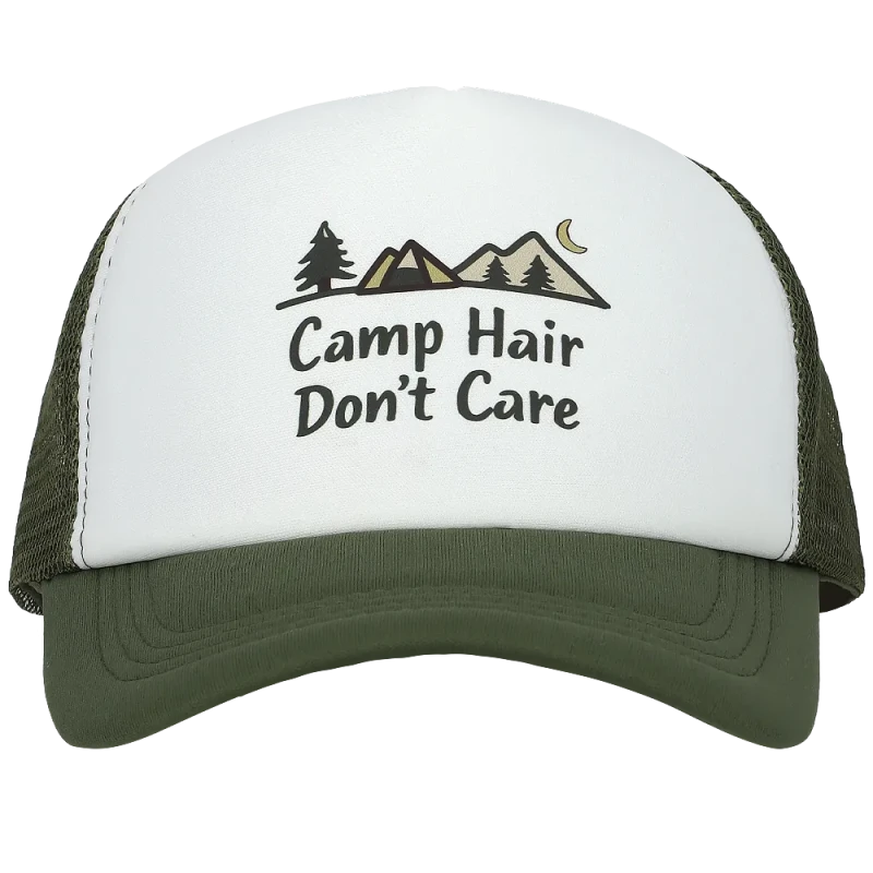 Czapka z daszkiem Camp Hair Don't Care