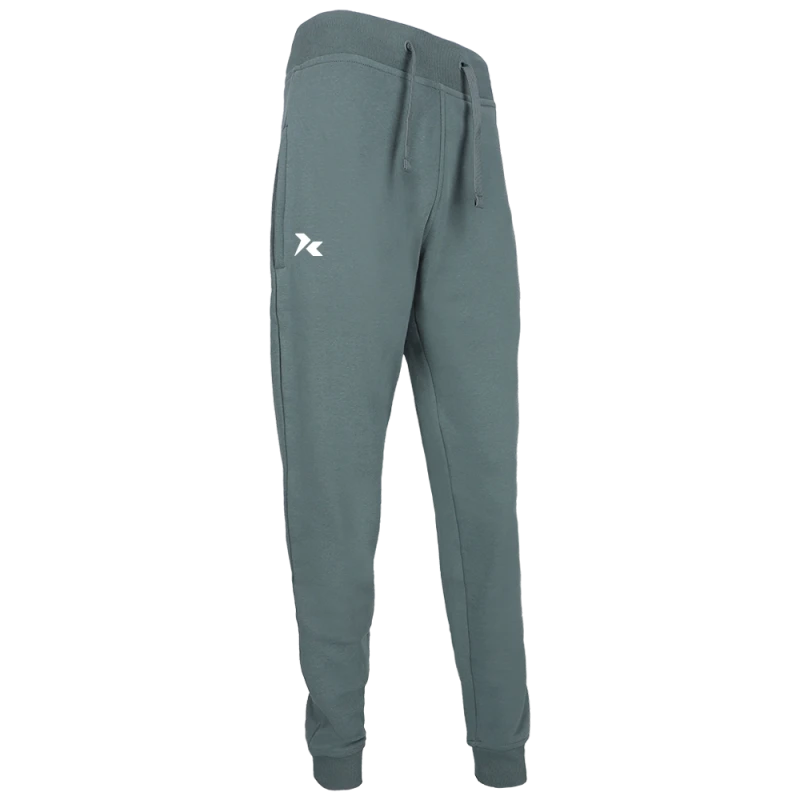 Spodnie bawełniane teal
