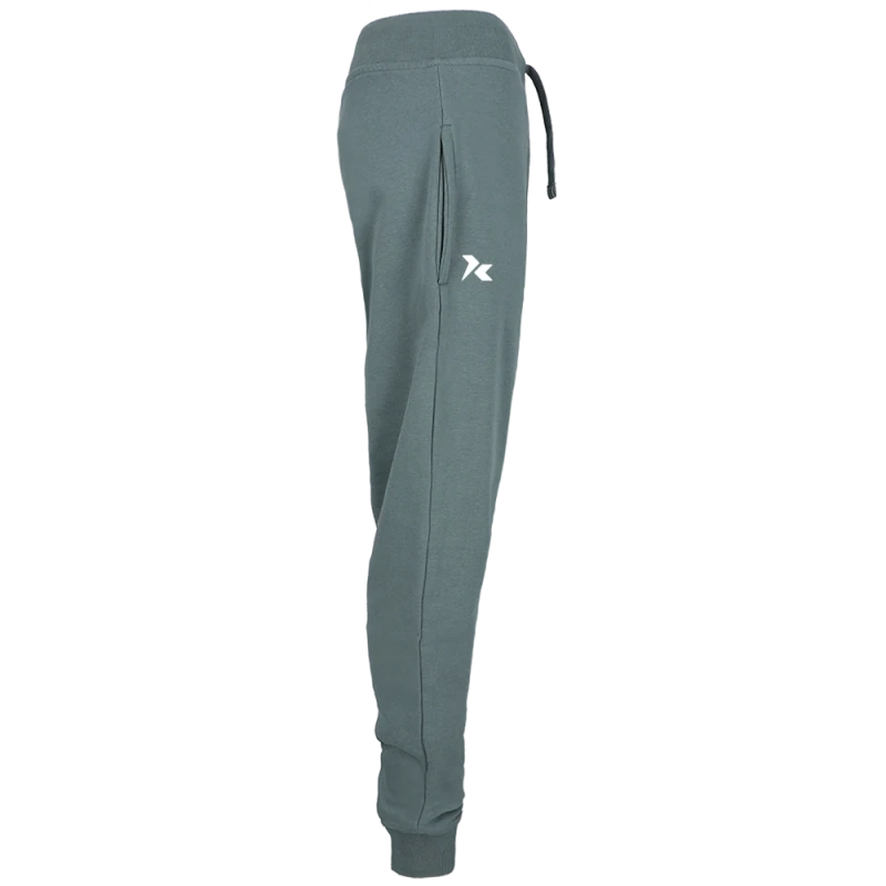 Spodnie bawełniane teal