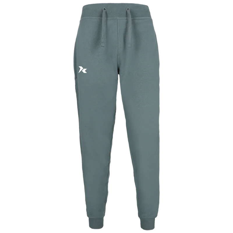 Spodnie bawełniane teal