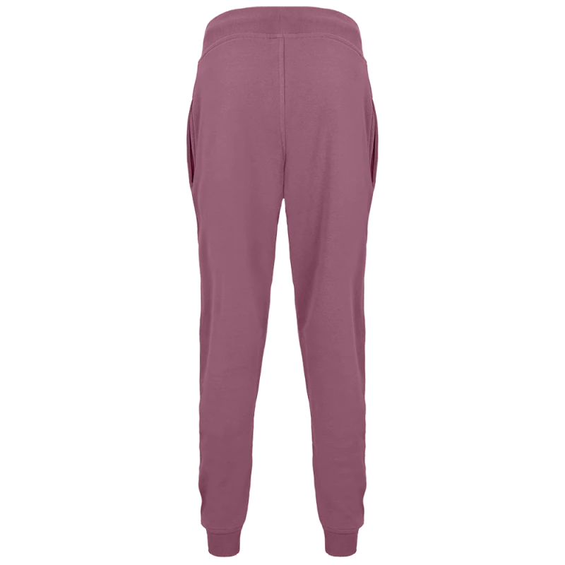 Spodnie bawełniane dusty purple